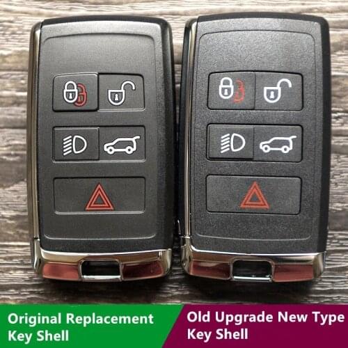 For Land Rover Range Rover LR2 LR4 SVO SVX SVR for Jaguar Upgraded Replacement Key Cover Car Modified Remote Key Shell Key Case