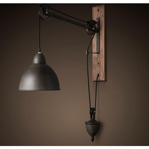 Modern industrial decor abajur rope corridor dining room bedroom lamp