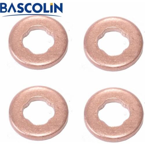 BASCOLIN Common Rail Injector Copper Shim F00VC17505 / Nozzle Copper washer F 00V C17 505