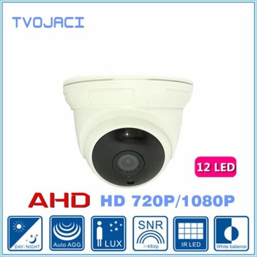 Surveillance Camera AHD Analog High Definition 1/4'' CMOS 1.0MP 720P 2.0MP 1080P AHD CCTV Camera IR Cut Fiter Security Indoor