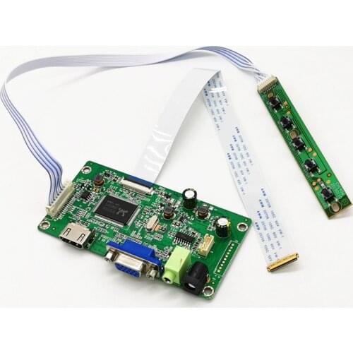 EDP LCD Controller Board Driver Kit For 1080P 11.6 inch 12 inch VVX12F045J00 30Pin 1920x1080 HDMI VGA LCD Driver Board