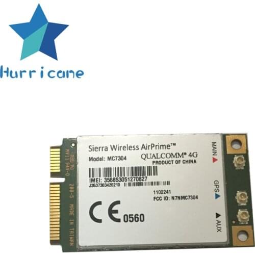 Sierra Wireless MC7304 Data PCI Express Mini Card is a compact lightweight wireless LTE- and UMTS-based modem