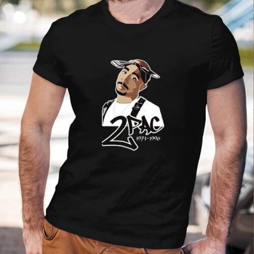 Tupac 2Pac Trust Nobody T-shirt Summer Casual Cotton Tee Women And Mens Short Sleeve T Shirts Tupac Tops Hipsters Streetwear