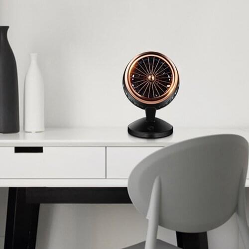 USB Charging Desktop Air Cooling Fan Air Conditioner Small Quiet Table Fan for Summer Home Office