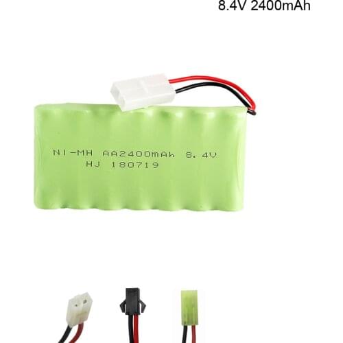8.4V 2400mah ni-mh battery pack AA battery for remote control electric toy car model boat truck for Vehicles security facilitie