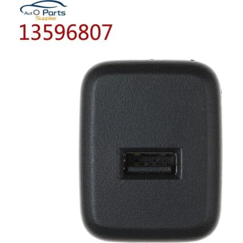 Original 13596807 Audio Player USB Receptacle Black Matte 1 USB For Vauxhall Grandland X 2017 - 2020