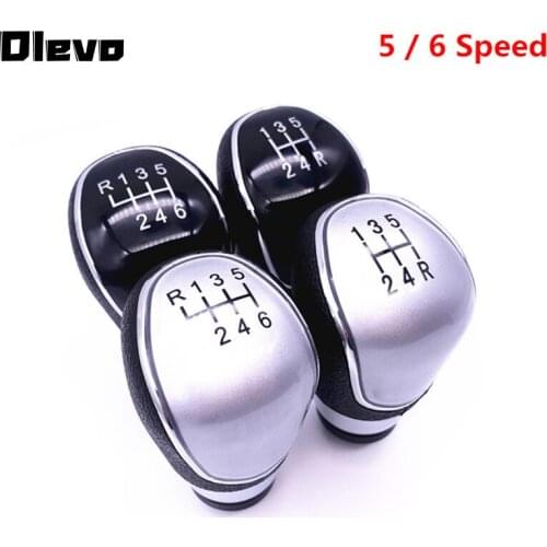 5 6 Speed Pen MT Gear Shift Knob for Ford Focus mk2 FL Focus mk3 Fiesta mk7 Mondeo mk4 Transit Connect Kuga C-max FL B-max S-max