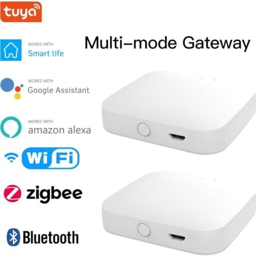 Tuya ZigBee Bluetooth-compatible Mesh Gateway HubSmart Home Control For Tuya Smart Life Alexa Google Home Intelligent Home Hub