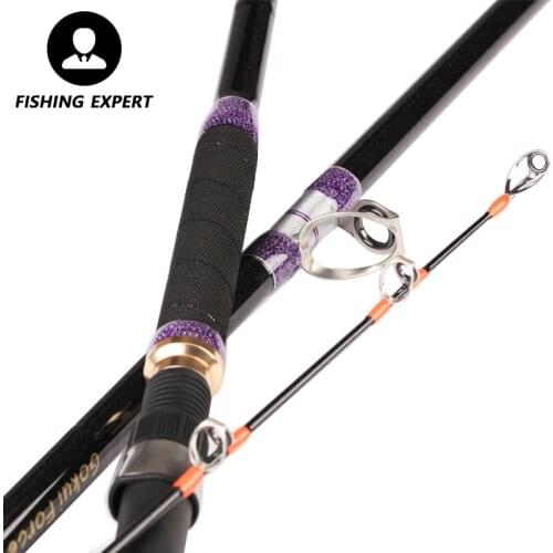 Super Fishing Power FRP Deep Sea Super Hard Boat Rods Offshore Angling Throwing Surfcasting Pole Solid Rock Tackle Jigging Gear