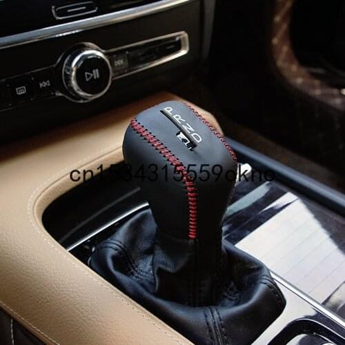 For Volvo S90 XC90 V90 CC XC60 S60 V60 Gear Protection Cover Interior Leather Gear Cover