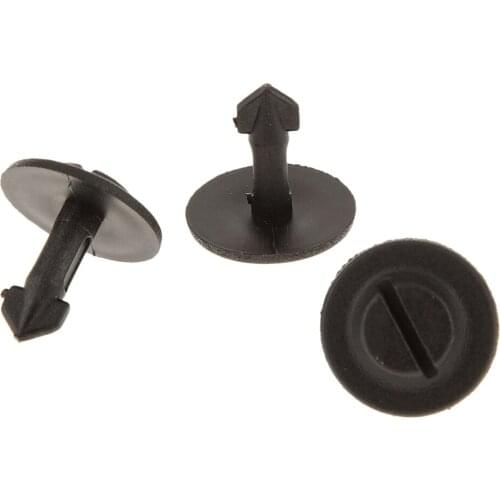 20x Front Bumper Engine Cover Retainers For Audi Slotted Drive