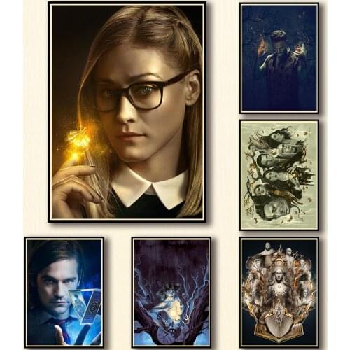 38 Designs Tv Show The Magicians Whitepaper Poster Artwork Painting Fancy Wall Sticker for Coffee House Bar