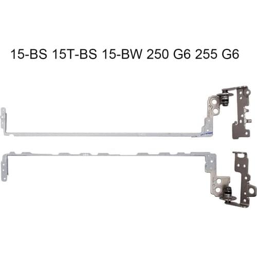 925297 001 LCD Hinges for HP 15-BS BW 15T-BS BR 250 255 G6 TPN-C129 C130 laptop Support Hinge L and R New AM204000500 15-BS060WM