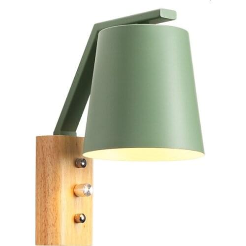 Nordic postmodern design sconces light Simple strip glass modern wall lamp Ins wind blue white gray glass wall lights for home