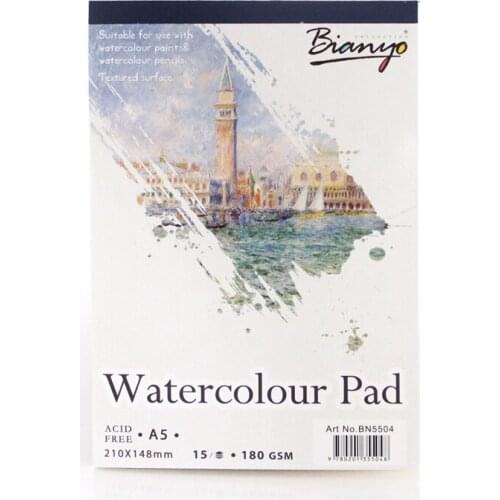 High Quality Paper Brand New Multifunction A5 Craft Paper Artist Sketch Book Watercolor Paper Suitable For Painting Drawing