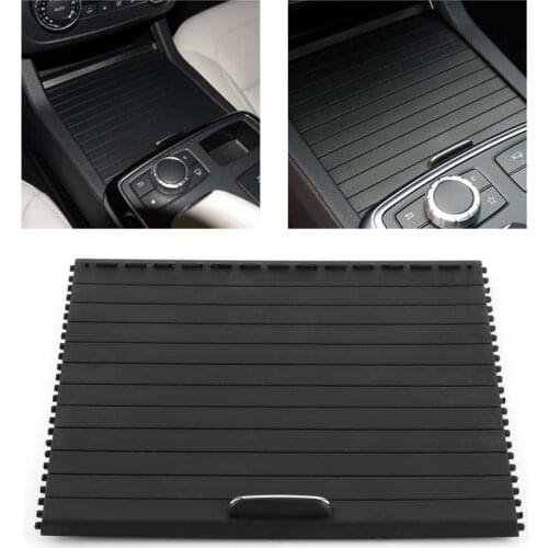 Car Black Center Console Roller Blind Cover 1666805802 Fit for Mercedes Benz ML GL GLS GLE W166 X166 W292 16668058029051