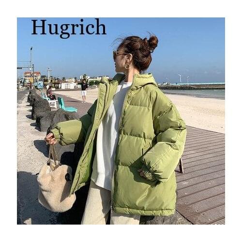 Женские парки с капюшоном Hugrich China At AliExpress