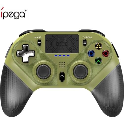 Ipega Gamepad 2021 New Bluetooth PS4 Controller Playstation 4 Console Touchpad Vibrating Joystick for Playstation 3 PS4 PC Phone