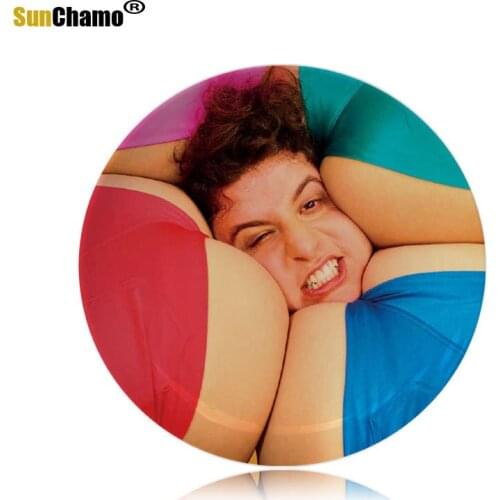 Italy Magazine Illustration Plate Home Decorative Creative Photography Dish Ceramic Craft Cool Desk Porcelain Painting Sunchamo