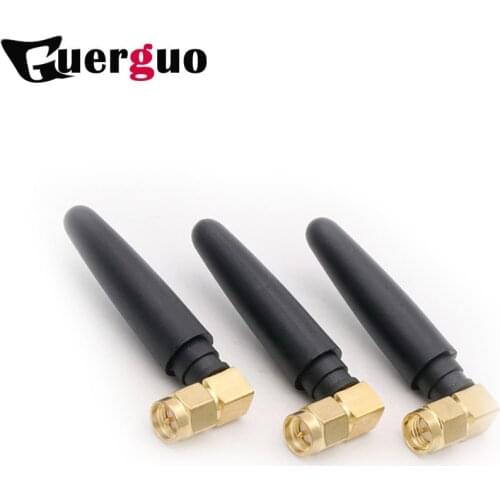 1pc 2.4G length 5CM small antenna Mini short sleeve antenna SMA Male Rubber sleeve small antenna WIFI Bluetooth Zigbee antenna