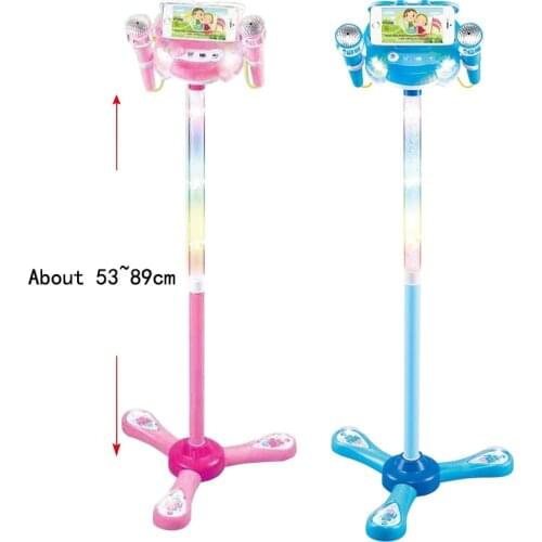 New electric microphone karaoke microphone singing music baby toys birthday gifts musicalcan be connected to mobile phone toys