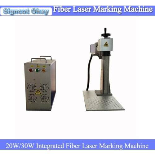 Portable fiber laser metal engraving machine stainless steel laser marking machine for phone watch key ring engraver