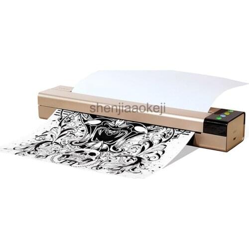 Professional Mini Tattoo Thermal Copier machine Printer A4 size Tattoo Transfer Machine Connect WLAN or USB portable 1pc