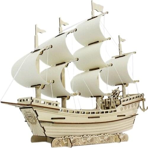 Craft Assembly Movie Cartoon Wooden 3D Puzzle Robot Model Science Series Hobbies Toy Kids Teens Adult DIY Action Figures Dog