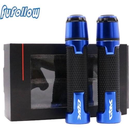 For Honda CBR650F CBR1000RR CBR650R CBR600RR CBR500R CBR250R CBR1000XX Motorcycle 22MM Handlebar Grips Handle Bar Grip Cap Ends