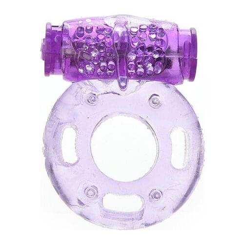 Delay Penis Rings Vibrating Cock Ring, Stretchy Intense Clit Stimulation Couples Sexy Toy Premature Ejaculation Lock