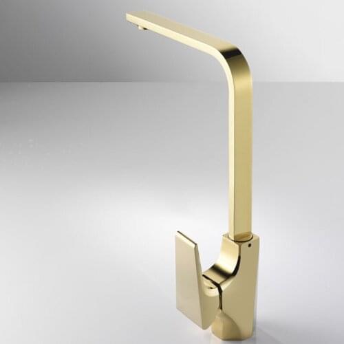 Basin Sink Kitchen Faucet Bathroom Sink Faucets 360 Rotation Taps Deck Mounted WaterMxier Tap Gold and Rose Gold