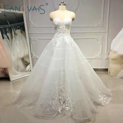 Vintage Lace Wedding Dresses Long Vestido de Novia 2019 Robe de mariee Wedding Gowns Gelinlik Trouwjurk Suknie Slubne