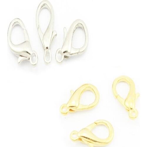 XRHYY 10Pcs Metal Dog Tag Clips Stainless Steel Lobster Buckle With Rings For Pet Collar Clip Cat & Dog Collars & Necklace