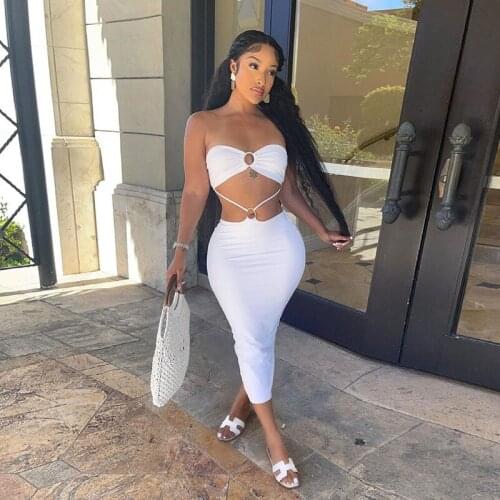 Corset Dress For Women Maxi Dresses Elegant Off Shoulder Cyber y2k Sexy Beach Vacation Summer 2021 Midnight Club Ladies Baddie