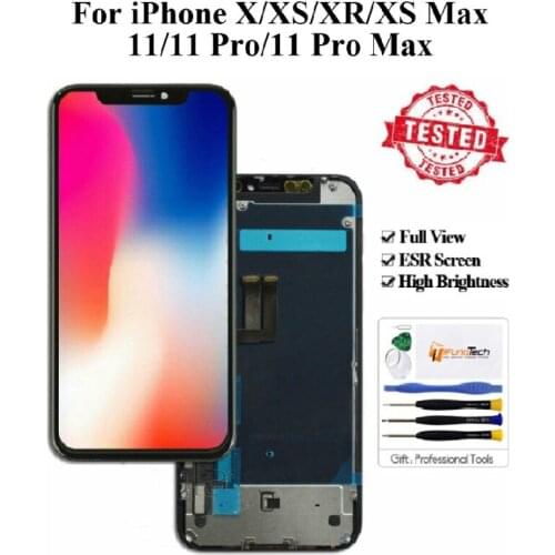 Quality LCD For iPhone 11 incell 11 Pro Max Display With 3D Touch Screen Digitizer Assembly For iPhone X XS XR XS Max OLED LCD