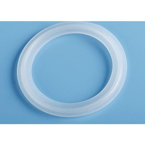 1/2"-8" Silicon Gasket Fits 50.5mm-232mm OD Sanitary Tri Clamp Type Ferrule