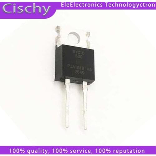 10pcs BYC10-600 TO220 BYC10 TO-220 BYC10-600B TO-220-2 In Stock