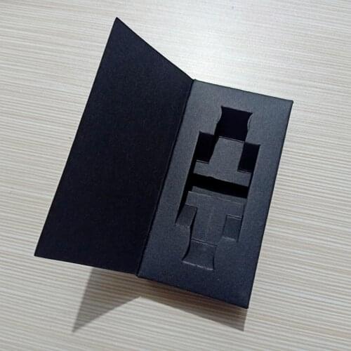 100 Pcs/Lot Perfume bottle packaging box is only suitable for 17x87mm bottles, black box and white box