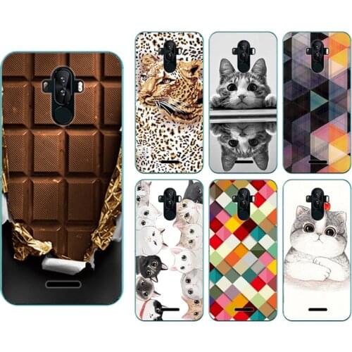 For Haier I6 Infinity 6.09" Case Wolf Silicon TPU Fundas for Haier I6 Infinity Cat Animal Shell Bag Housing Phone Case