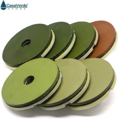 DC-CRGPP02 diamond 125mm edge polishing pads 5 inch wet polishing wheel for granite marble and engineered stone