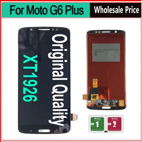 For Motorola MOTO G6 Plus LCD XT1926 XT1926-5 Display Touch screen Digitizer Assembly For MOTO G6 Plus XT1926-8 LCD