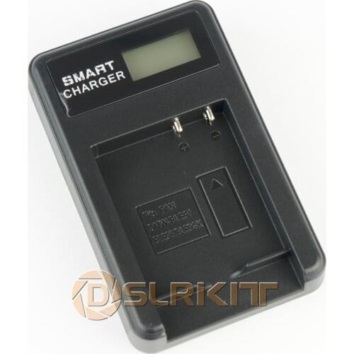 DSLRKIT DMW-BLG10 BLG10E DMW-BLE9 USB Battery Charger for Panasonic DMC-GX7 GF6