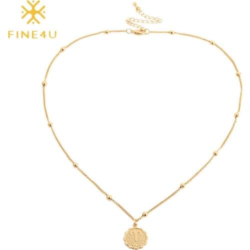Gold Pendants FINE4U China