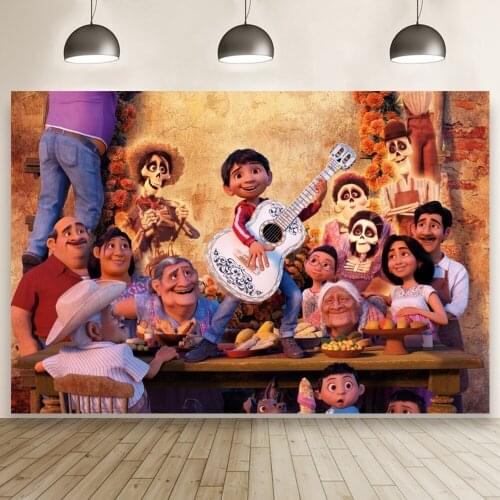 Little Boy Music Dream Journey Background for Portrait Photography Birthday Party Decors Backdrops Photocall Studio Accessories