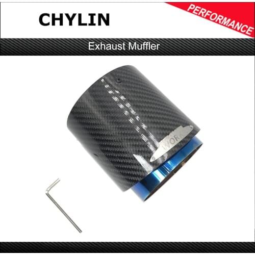 1 Pieces Glossy/ Matte Carbon Exhaust End Pipes For MINI R50 R55 R56 R57 R58 Coope S F54 F55 F56 F57 Car Back System Tips