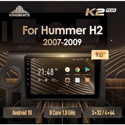 KingBeats Android Octa-Core head unit HU 4G in Dash Car Radio Multimedia Video Player Navigation GPS For Hummer H2 E85 2007 - 2009 no dvd 2 din Double Din Android Car Stereo 2din