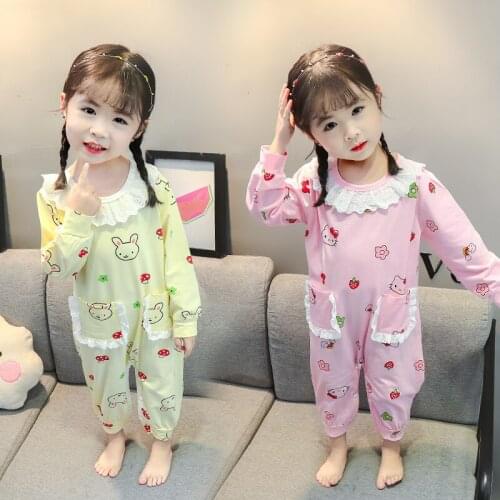 Lace Summer Baby Romper Pajamas Animal Autumn Cotton Casual Baby Girl Clothes Cartoons Newborn Ropa Para Bodysuits BE50BR