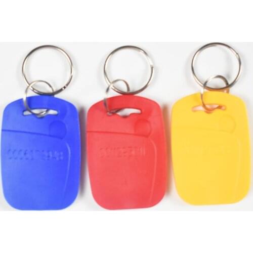 100pcs 125Khz TK4100 Tags RFID Key Proximity EM ID Card Token Keyfobs for Access Control Time Attendance
