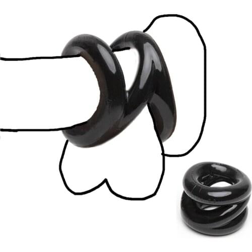 Male Chastity Device Penis Rings Delay Ejaculation Scrotum Cock Rings Adult Games Sex Toys for Men Man Erotic Adult Sex Products