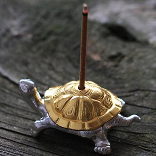 Snail Turtle Shape Portable Incense Censer Stick Holder Stand Tea Culture Meditation lovely Home Decoration Incense Holder